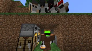 Minecraft Speedrunner VS 4 Hunters FINALE REMATCH