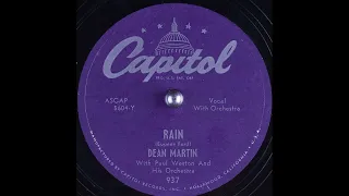 OLDIES 1950 MAY 13 RAIN —DEAN MARTIN