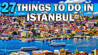 Best Things To Do in Istanbul Turkey 2023 4K