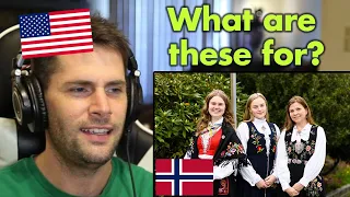 American Reacts to Traditional Norwegian Bunad