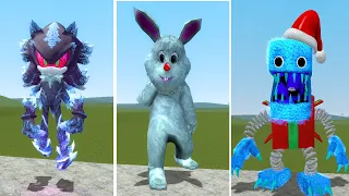 Evolution Of New Bunny Man Horror Vs Memphis Tennessee Vs Boxy Boo Christmats In Garry's Mod!