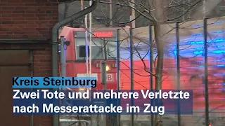 Zwei Tote und mehrere Verletzte nach Messerattacke im Regionalzug