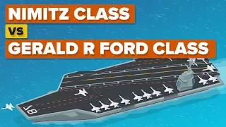 Nimitz Class vs Gerald R Ford Class - How Do The Aircraft Carriers Compare?