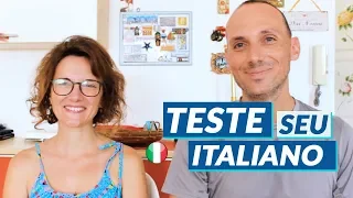 Entrevistei minha irmã! DIÁLOGO em ITALIANO para TREINAR sua compreensão