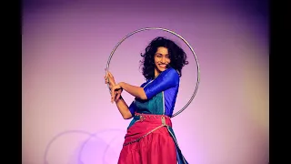 Indo-hoop dance performance in Paris | Enjoy Enjaami & Elephunk | Rendezvhoop | Eshna Kutty