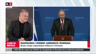 CHECK MEDIA - INARMAREA CRIMEEI AMENINTA ROMANIA