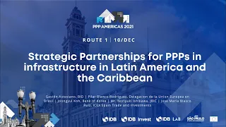 Strategic Partnerships for PPPs in infrastructure in Latin America and the Caribbean