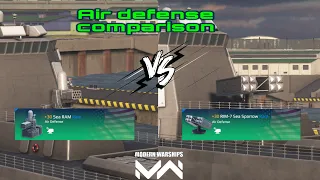 Sea Ram VS RIM-7 Sea Sparrow | Air Defense Comparision | Modern Warships