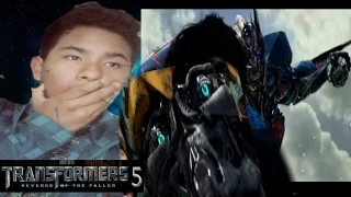 Reacción del Trailer Transformer 5 El Último Caballero - TonyElOSO