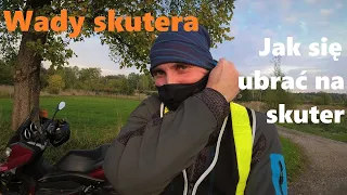 Vlog #33   Wady skuterów i wady Yamahy X-Max 125. Ubranie motocyklowe - czy w zimie daje radę?