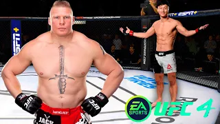 UFC4 Doo Ho Choi vs Brock Lesnar WWE EA Sports UFC 4 PS5