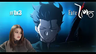 Судьба Начало| 1 сезон 3 серия | Реакция на аниме | Reaction | Fate Zero |