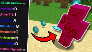 Minecraft, but I LOSE items if chat spells them...