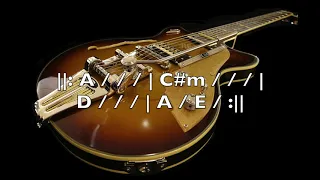 Grooving Motown Soul Backing Track (A Major)