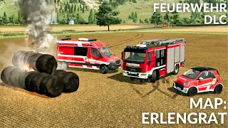 LS22 Feuerwehr DLC -  Die Feuerwehr Erlengrat im Einsatz auf der Map Erlengrat! 🔥