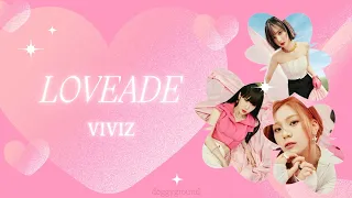 [韓繁中字歌詞] VIVIZ(비비지) - LOVEADE