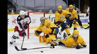 NHL: Columbus Blue Jackets vs Nashville Predators (30.11.21) highlights