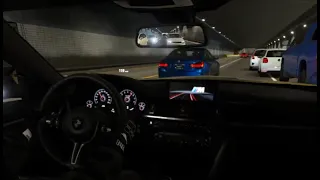 Short Chase in Traffic with the Blue M4 CS | Gran Turismo 7