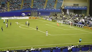 Montreal Impact's Clément Diop makes a diving save vs. New England Revolution's Gustavo Bou 2/29/20