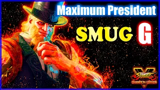 Smug (G) Maximum President *Street Fighter V Champion Edition*   SFV CE