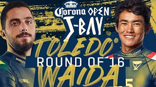 Filipe Toledo vs Rio Waida | Corona Open J-Bay 2023 - Round of 16 Heat Replay
