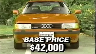 1990 Audi 90 Quattro (B3/Typ89) - Driver's Seat Retro