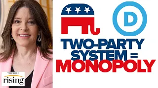 Marianne Williamson: Biden Needs To Give Us SOMETHING To Vote For, Two-Party System Is A MONOPOLY