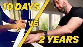 2 years piano progress from absolute beginner