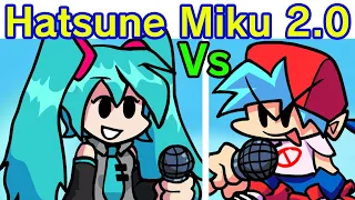 Friday Night Funkin' VS Hatsune Miku 2.0 FULL WEEK (FNF Mod/Hard) (Miku Concert/Remastered) HD