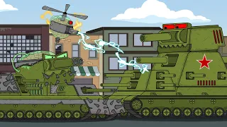 MONSTER KV-6 vs KV-44-Cartoons about tanks