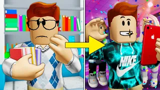 He Transformed From Nerd To Popular (A Roblox Movie)