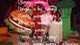 Favorite Food By Victorious Cast (Lyrics On Screen)