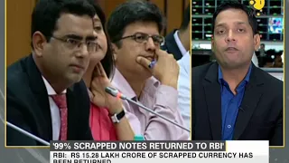 Almost 99% of scrapped notes returned after demonetisation: RBI