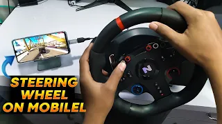 Vroom Vroom in Free Fire on Mobile 🔥| Play free fire with steering wheel for havey driving