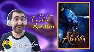 Disney's ALADDIN - Special Look Trailer Reaction & Review