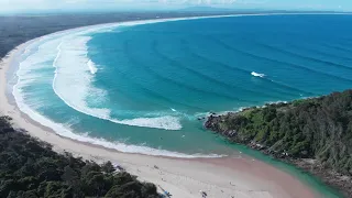 Korogoro Creek - Hat Head 13 Jan 2022 drone