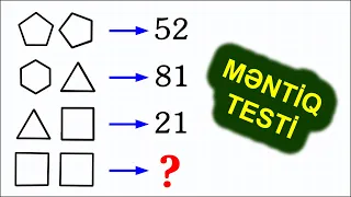 Məntiq sualları və cavabları #16. asan izah