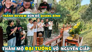 Quang Linh Vlogs || Ghé Thăm Mộ Đại Tướng Võ Nguyên Giáp - Thánh Review Lôi Con Ăn  Bún Bò Việt Nam