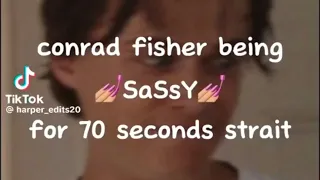 Conrad being sassy for 70 seconds straight💅💅💅💅💅💅💅🤠🤠🤠🤠 || literally like not mine||