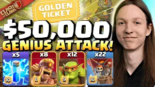 GENIUS NEW ATTACK could get Repotted Gaming to CLASH WORLDS! Clash of Clans