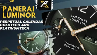 New Release : Panerai Luminor Perpetual Calendar Goldtech™ PAM742 and Platinumtech™ PAM715