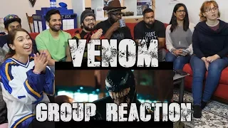 VENOM - Official Trailer Group Reaction