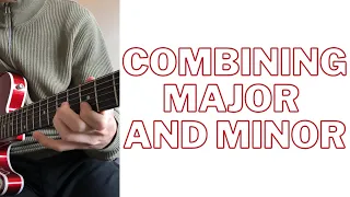 Mixing Major and Minor Pentatonic - Lick