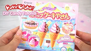 Popin' Cookin' Whipped Cake Shop DIY Candy Tutorial