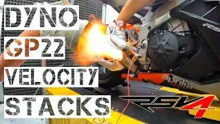 RSV4 | Gabro Velocity Stacks + GP22 | DYNO