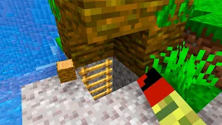 ENCONTRÉ la BASE SECRETA MÁS ☠️ PELIGROSA de MINECRAFT