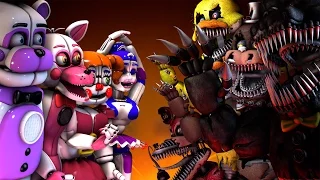 FNaF Sister Location vs Five Nights's at Freddy's