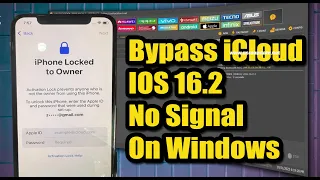 UnlockTool bypass iCloud ios 16.2 On Windows