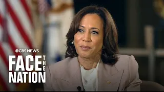 Vice President Kamala Harris interviewed by Margaret Brennan