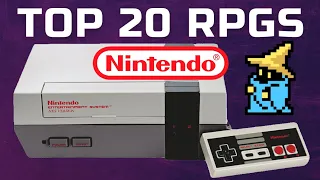 TOP 20 VIDEOJUEGOS RPG de la CONSOLA NES - Nintendo